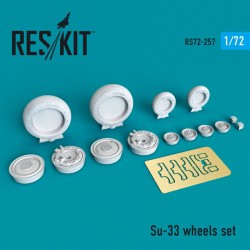 RESKIT RS72-0257 1/72 Su-33 wheels set