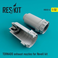 RESKIT RSU32-0006 1/32 TORNADO exhaust nozzles for Revell