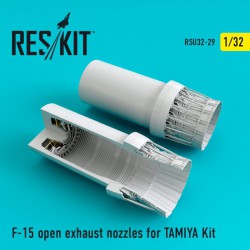 RESKIT RSU32-0029 1/32 F-15 open exhaust nozzles for TAMIYA Kit