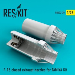 RESKIT RSU32-0030 1/32 F-15 closed exhaust nozzles for TAMIYA Kit