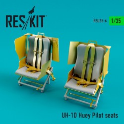 RESKIT RSU35-0006 1/35 UH-1D Huey Pilot seats