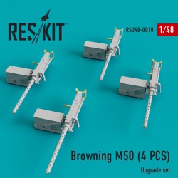 RESKIT RSU48-0010 1/48 Browning M50 (4 pcs)