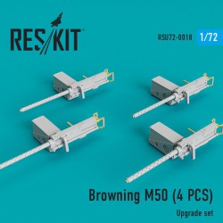 RESKIT RSU72-0018 1/72 Browning M50 (4 pcs)