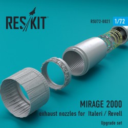 RESKIT RSU72-0021 1/72 MIRAGE 2000 exhaust nozzles for Italeri / Rev