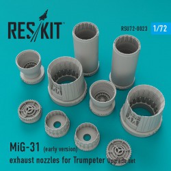 RESKIT RSU72-0023 1/72 MiG-31 (early version) exhaust nozzles