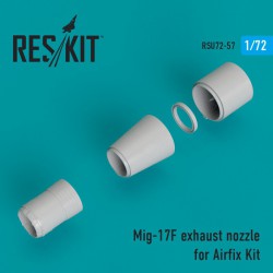 RESKIT RSU72-0057 1/72 Mig-17F exhaust nozzle for Airfix Kit
