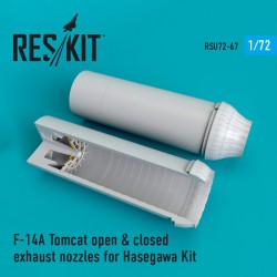RESKIT RSU72-0067 1/72 F-14A Tomcat open & closed exhaust nozzles