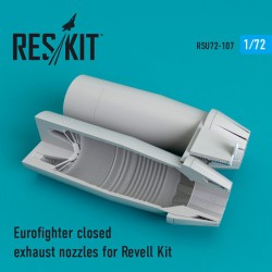 RESKIT RSU72-0107 1/72 Eurofighter closed exhaust nozzles for Revell