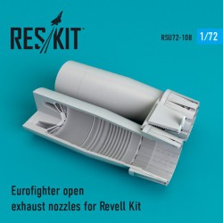 RESKIT RSU72-0108 1/72 Eurofighter open exhaust nozzles for Revell