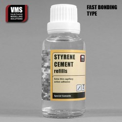 VMS VMS.CM02.ST Styrene Cement Refills Fast