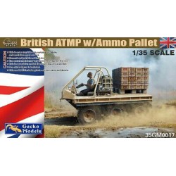 GECKO MODELS 35GM0017 1/35 British ATMP w\Ammo Pallet
