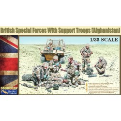 GECKO MODELS 35GM0023 1/35 British Special Forces W/Support Troops