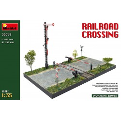 MINIART 36059 1/35 Railroad crossing
