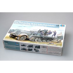 TRUMPETER 01523 1/35 2 cm Flakvierling 38 Selbstfahrlafette (Sd.Kfz.7/1 early version)