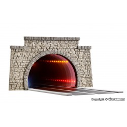 VIESSMANN 5097 1/87 Road tunnel classic, with LED mirroring- and depth effect
