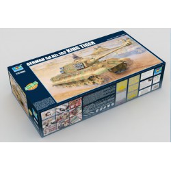 TRUMPETER 00910 1/16 German King Tiger 2 in 1