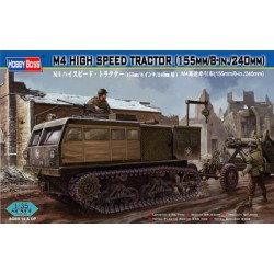 HOBBY BOSS 82408 1/35 M4 High Speed Tractor(155mm/8-in./240mm)
