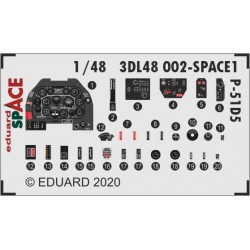 EDUARD 3DL48002 1/48 P-51D-5 SPACE