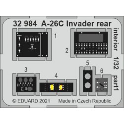 EDUARD 32984 1/32 A-26C Invader rear interior