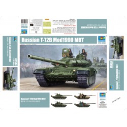 TRUMPETER 05564 1/35 Russian T-72B Mod1989 MBT-Cast Turret