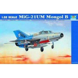TRUMPETER 02219 1/32 MiG-21 UM Test