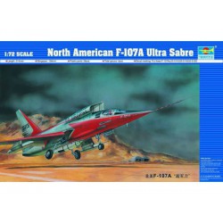 TRUMPETER 01605 1/72 North American F-107 A Ultra Sabre