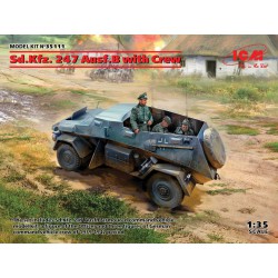 ICM 35111 1/35 Sd.Kfz. 247 Ausf.B with Crew