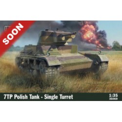 IBG MODELS 35069 1/35 7TP Polish Tank - Single Turret