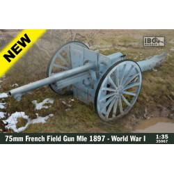 IBG MODELS 35067 1/35 75mm French Field Gun Mle 1897 - WWI
