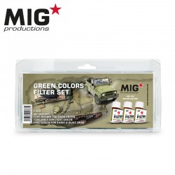 MIG PRODUCTIONS P265 GREEN COLORS FILTER SET