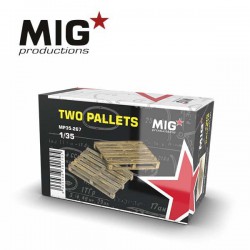 MIG PRODUCTIONS MP35-267 1/35 TWO PALLETS