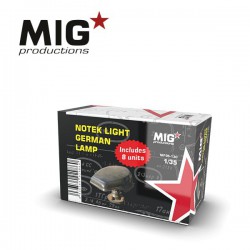 MIG PRODUCTIONS MP35-130 1/35 NOTEK LIGHT GERMAN LAMP