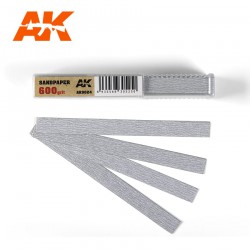 AK INTERACTIVE AK9024 SANDPAPER GRAIN 600 (DRY)