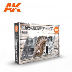 AK INTERACTIVE AK11674 OLD & WEATHERED WOOD VOL2 SET