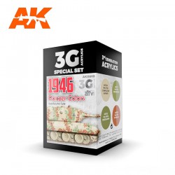 AK INTERACTIVE AK11669 PANZER COLORS 1946 SET