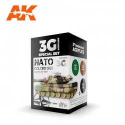 AK INTERACTIVE AK11658 NATO COLORS SET