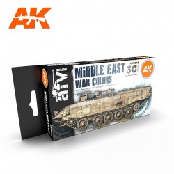 AK INTERACTIVE AK11648 MIDDLE EAST WAR COLORS SET