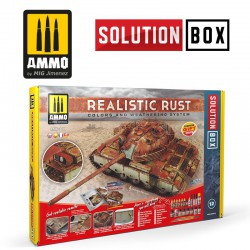 AMMO BY MIG A.MIG-7719 SOLUTION BOX 12 – Realistic Rust 