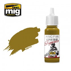 AMMO BY MIG AMMO.F-545 FIGURES PAINTS British Brown 17 ml.