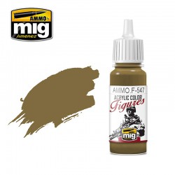 AMMO BY MIG AMMO.F-547 FIGURES PAINTS Pale Earth 17 ml.