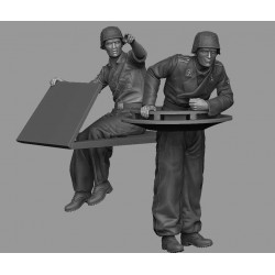 PANZER ART FI35-127 1/35 Voran StuG crew in action set