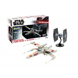 REVELL 06054 1/57 & 1/65 Set Collector X-Wing Fighter & TIE Fighter