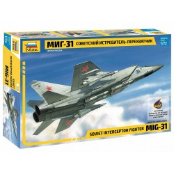 ZVEZDA 7229 1/72 MiG-31 "Soviet interceptor fighter"