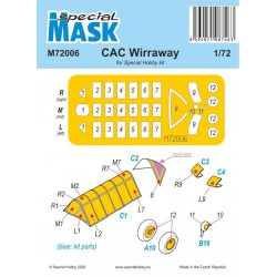 SPECIAL MASK M72006 1/72 CAC Wirraway Mask von 1928