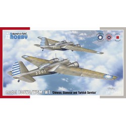 SPECIAL HOBBY SH72440 1/72 model 139WC/WSM/WT Chinese, Siamese and Turkish Service