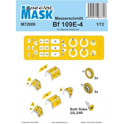 SPECIAL MASK M72009 1/72 Messerschmitt Bf 109E-4/7 Mask