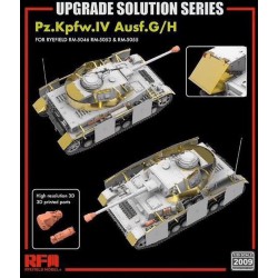 RYE FIELD MODEL RM-2009 1/35 Upgrade set for 5046, 5053 & 5055 Pz.IV Ausf.G/H