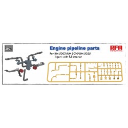 RYE FIELD MODEL RM-2007 1/35 Upgrade Kit Engine pipeline parts for RFM5003, RFM5010 & RFM5025