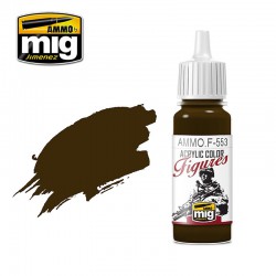 AMMO BY MIG AMMO.F-553 BURNT BROWN RED 17 ml.
