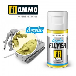AMMO BY MIG A.MIG-0825 ACRYLIC FILTER Yellow 15 ml.